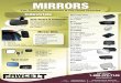 Mirrors for Tractors, Industrials and Off-Road Vehicles · MIRRORS For Tractors, Industrials & Off-Road Vehicles Industrials Skid Steers & Compacts Includes complete mounting kit