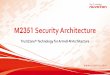 M2351 Security Architecture · 2019-02-25 · Processor Core • Processor states-Secure and Non-secure states that are orthogonal to the existing Thread and Handler modes Source:
