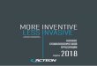 MORE INVENTIVE LESS INVASIVEМеждународная коМпания Acteon, Мировой лидер в производстве стоМатоло- гического оборудования