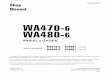 Komatsu WA480-6 Wheel Loader Service Repair Manual (SN A48001 and up)