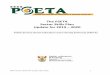 The PSETA Sector Skills Plan Update for 2019 2020 · Personnel and Salary Information System of Government (PERSAL), WSP/Annexure2 data and HR Plans) and secondary literature. PSETA