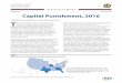 Capital Punishment, 2016 · death penalty on December 31, 2016. Information on the status of death penalty statutes was obtained from the office of the Attorney General in each of