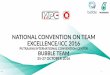 NATIONAL CONVENTION ON TEAM EXCELLENCE/ICC · PDF file the Demin MMF backwash, MBE-ACF Rinse Wash, CP Rinse Wash, and Demin run-off. The Demin Effluent Transfer Pumps (P1-2711A/B)