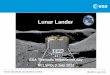 Lunar Lander - Belgian Federal Science Policy Office Lander.pdf · chandrayaan-1 chang’e-3 chandrayaan-2/ lunar-resource luna-glob selene-2 chandrayaan-3 chang’e-4 lunar polar