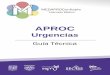 APROC URgencias médico quirúrgicas Guía Técnicamedaproc.facmed.unam.mx/wp-content/uploads/2018/02/GT_U.pdf · Identifica de manera parcial a pacientes con paro cardiorespiratorio