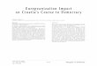 Europeanization Impact on Croatia’s Course to Democracy · Europeanization Impact on Croatia’s Course to Democracy depends directly upon speciﬁ c mechanisms and intervening
