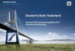 Deutsche Bank Nederland · PDF file Deutsche Bank 12. Ambitie, benodigd risico en gewenste zekerheid Streven naar een waardevast pensioen in het kader van voorwaardelijke toeslagverlening