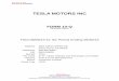 TESLA MOTORS INC - pages.stern.nyu. adamodar/pc/blog/tesla10Q.pdf · PDF file Tesla Motors, Inc. Notes to Condensed Consolidated Financial Statement s (Unaudited) Tesla Motors, Inc