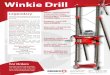 Minex Winkie brochure draft - minex-intl.cominfo@minex-intl.com Phone: (218) 741-7300 Fax: (218) 741-5769 Toll-free: (800) 582-7171 Winkie Drill Unipress - maximum leverage w/reduced