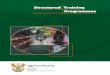 Structured Training Programmes · 2010-05-14 · Foreword The purpose of this document is to provide available training programmes offered by various public institu-tions, which are