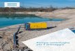 Pompe centrifughe per il drenaggio - Atlas Copco...Una pompa centrifuga per ogni applicazione di drenaggio • Gestione e trasporto di effluenti. • Drenaggio e smaltimento di acque
