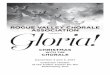 ROGUE VALLEY CHORALE ASSOCIATION PRESENTS Gloria!roguevalleychorale.org/wp-content/uploads/2018/08/RVC-Gloria-program.pdfThe lively Gloria in Excelsis Deo refrain of the final movement