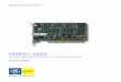GE Fanuc Automation board...GE Fanuc Automation VMIPCI-5565 Ultrahigh-Speed Fiber-Optic Reflective Memory with Interrupts PRODUCT MANUAL COPYRIGHT AND TRADEMARKS The information in