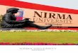 NIRMA UNIVERSITYnirmauni.ac.in/wp-content/uploads/2019/01/NUBrochure.pdfIt has a well-maintained cricket ground with three hard bowling pitches. Further, there is a running track,