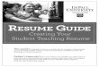 Creating Your Student Teaching Resume · 2017-10-05 · You may have more than one of these sections on your resume. As always, convey the strongest, most relevant, experiences in