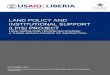 LAND POLICY AND INSTITUTIONAL SUPPORT (LPIS) PROJECT · LAND POLICY AND INSTITUTIONAL SUPPORT (LPIS) PROJECT LAND SURVEYING TECHNICIAN COURSE: A THREE MONTH COURSE OF INSTRUCTION