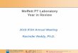 Moffett PT Laboratory Year in Review · 2019 Chemistry PT - Examples Analyte Matrix Method(s) Glyphosate Cornmeal LC-MS Tetramine Baby food GC-MS Thallium Raw breakfast sausage ICP-MS