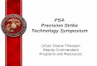 PSA Precision Strike Technology Symposium · PSA Precision Strike Technology Symposium LtGen Duane Thiessen Deputy Commandant Programs and Resources. 2 A Balanced Strategy Reprogramming