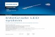 Datasheet InteGrade LED system...InteGrade LED InteGrade engine NB value G3 Datasheet InteGrade LED system Compact linear LED lighting for ultimate shopping experience Key features