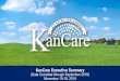 KanCare Executive ... provider type: Hospital Inpatient, Hospital Outpatient, Dental, Medical, Nursing