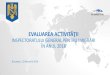 EVALUAREA ACTIVITĂŢII · 2019-05-06 · Serviciul Planificare si Misiuni Serviciul Afaceri Europene şi Relatii Internaţionale Direcţia Suport Logistic Serviciul Logistic Serviciul