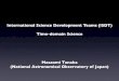 International Science Development Teams (ISDT) Time …conference.ipac.caltech.edu/tmtsf2014/system/media_files/binaries/86/original/Tanaka...International Science Development Teams