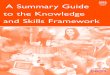 A Summary Guide to the Knowledge and Skills Framework summary Guide to KSF 200505.pdf · 6. The 2nd Gateway Review 12 7. The Foundation Gateway Review 13 8. The Personal Development