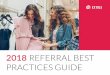 2018 REFERRAL BEST PRACTICES GUIDE - Extole3 RETAIL REFERRAL A MARKETING UICK START GUIDE Retailers need referral marketing now more than ever if they want to compete in eCommerce