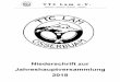 T T C L a m e . Vttc-lam.de/wp-content/uploads/2018/04/2018_Protokoll-mit...T T C L a m e . V . ~ Badminton – Gymnastik – Tischtennis – Volleyball ~ 2 Bericht der 1. Vorsitzenden