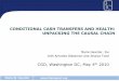 CONDITIONAL CASH TRANSFERS AND HEALTH: UNPACKING … · 2019-12-17 · Marie M. Gaarder CONDITIONAL CASH TRANSFERS AND HEALTH: UNPACKING THE CAUSAL CHAIN Marie Gaarder, 3ie with Amanda