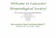 Welcome to Lancaster Herpetological Society!lancasterherp.com/wp-content/uploads/2012/10/OCT2015-AndyAdams-Minutes… · Welcome to Lancaster Herpetological Society! ... African Rock