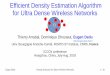 Efficient Density Estimation ... - eugen.dedu.free.freugen.dedu.free.fr/publi/icccn18slides.pdf · Eugen Dedu Density Estimator for Dense Wireless Networks 3 / 10 How to count neighbours,