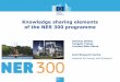 Institute for Energy and Transport NER...NER 300 Knowledge sharing elements of the NER 300 programme Andreas Uihlein Vangelis Tzimas Lourdes Salto Saura Joint Research Centre Institute
