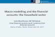 Macro modelling and the financial accounts: the …...Macro modelling and the financial accounts: the household sector John Muellbauer, INET@Oxford. How financial systems work: evidence