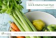 The Definitive Acid & Alkaline Food Chart...Includes vegetables, nuts, seeds, pulses, grains, fats, oils, fruits and more! Detailed Acid Foods A more in-depth look at the foods that