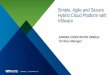Simple, Agile and Secure Hybrid Cloud Platform with VMware...ADRIAN CONSTANTIN VMWare Territory Manager. Confidential │©2018 VMware, Inc. 2 Technology will be embedded everywhere