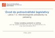 Úvod do potravinářské legislativykocourev/files/Leg_7_2019-1-mikro... · 2019-11-11 · Biologická kontaminace Zdravotní riziko způsobenéživými organismy, přenášenými
