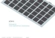 ELEGANTE FOR CARPORTS & VERANDAS - Krannich Solar...aleo©2016 ELEGANTE 950 x 1600 x 9 mm AR coating LHS Ribbon UV cut-off Float glass ELEGANTE FOR CARPORTS & VERANDAS 2017/12/07 I