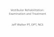 Vestibular Rehabilitation: Examination and Treatment Jeff ...vestibularseminars.com/images/Texas_a.pdf“peripheral vestibular origin nystagmus increases in intensity with gaze directed