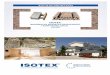 ISOTEX - vitaproduct.com · betonskim jezgrima, zadržavaju svoj teret i izolacijske osobine, bez ikakvih šteta. Toplinski izuzetni. Odlična termalna izolacija i inercija koja kod