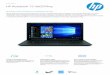 HP Notebook 15-da0554ngDatenblatt HP Notebook 15-da0554ng Technische Daten Leistungsfähigkeit Betriebssystem Windows 10 Home 64 Prozessor Intel® Celeron® N4000 (1,1 GHz Basisfrequenz,