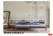 MOMO - UCI · Momo seating collection blends minimalist aesthetic design with the quality of traditional craftsmanship. The contemporary design of the Momo collection makes it suitable