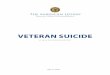 VETERAN SUICIDE - American Legion...Poo Cl one TE AERICAN EIN IT PAPR RPRT ON VETERAN SUICIDE 3 Introduction Suicide prevention is a top priority of The American Legion. Deeply concerned