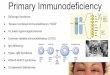 Severe Combined Immunodeficiency “SCID” Primary ......You can get SCID through: MHC II deficiency ــــ MHC class II is nesserray for CD4+ helper T cells activation and cytokine