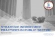 STRATEGIC WORKFORCE PRACTICES IN PUBLIC SECTORretirementcommission.virginia.gov/pdf/meetings/workforce/092016-NHC-Best-Practices...o Market competitiveness o Career progression 