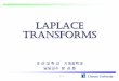 LAPLACE · PDF file 2016-04-05 · LAPLACE TRANSFORMS. 1-2 1. LaplaceTransform. Inverse Transform. Linearity. Shifting 2. Transforms of Derivatives and Integrals. Differential Equations
