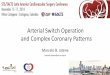 Arterial Switch Operation and Complex Coronary Patterns B... · 2018-12-03 · From: Lacour-Gayet & Anderson, 2005. Juxta comissural and intramural course. Juxta comissural and intramural