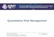 Quantitative Risk Management - ICRATicrat.org/icrat/seminarContent/2016/keynotes/ICRAT M.Muller JUN2016.pdfDeutsche Lufthansa AG Quantitative Risk Management. Cpt. Manfred Mueller
