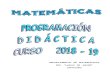 PROGRAMACIÓN DE MATEMÁTICAS Matemáticas 2018-19_1.pdfprogramaciÓn didÁctica de matemÁticas – curso 2018 - 19 ies “lamas de abade” - santiago páxina 1