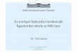 Európai fejlesztési tendenciák figyelembe vétele az NKS-ben … · 2012-05-30 · Az európai fejlesztési tendenciák figyelembe vétele az NKS-ben Dr. Tóth János BME Közlekedésüzemi